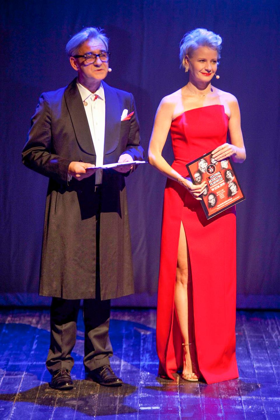Małgorzata Kożuchowska i Robert Gonera 8. Festiwalu Aktorstwa