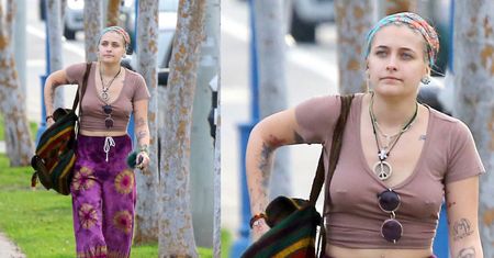 Paris Jackson bez stanika pokazuje PRZEKŁUTE SUTKI! (ZDJĘCIA)
