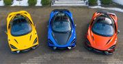 Trzy nowe mclareny już na polskich drogach. Każdy z nich jest jedyny na świecie