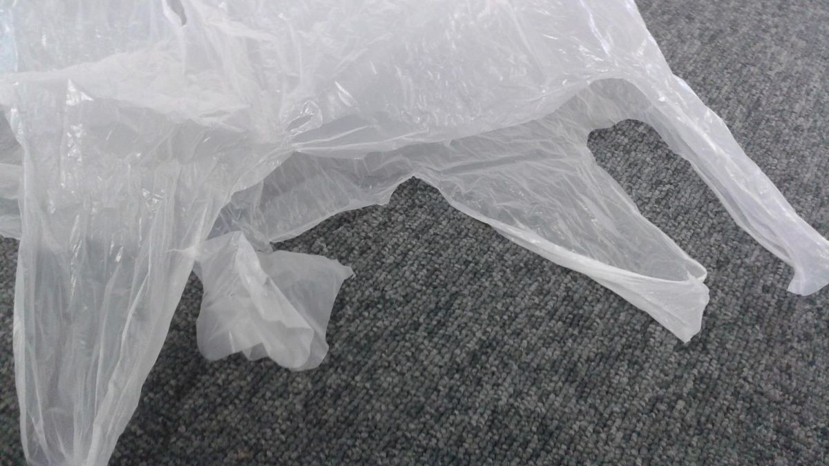 Półrazówka. Lekka torba foliowa nie nadaje się do użycia nawet raz