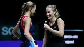 WTA Finals: Timea Babos i Kristina Mladenović wygrały drugi mecz. Awansowały do półfinału