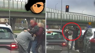 Kierowca Porsche wpadł w furię. Nowe nagranie z Warszawy