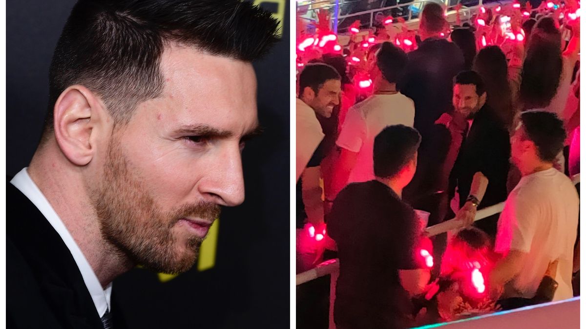 Materiały prasowe / ONS / Twitter / Leo Messi pojawił się w Barcelonie, na koncercie Coldplay.