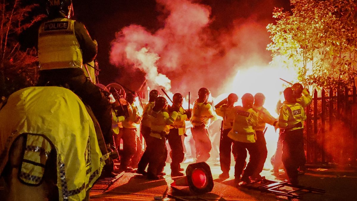 Getty Images / Zamieszki pod stadionem Aston Villi