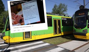 Zaskakująca reklama w tramwajach w Poznaniu. Wywołała oburzenie