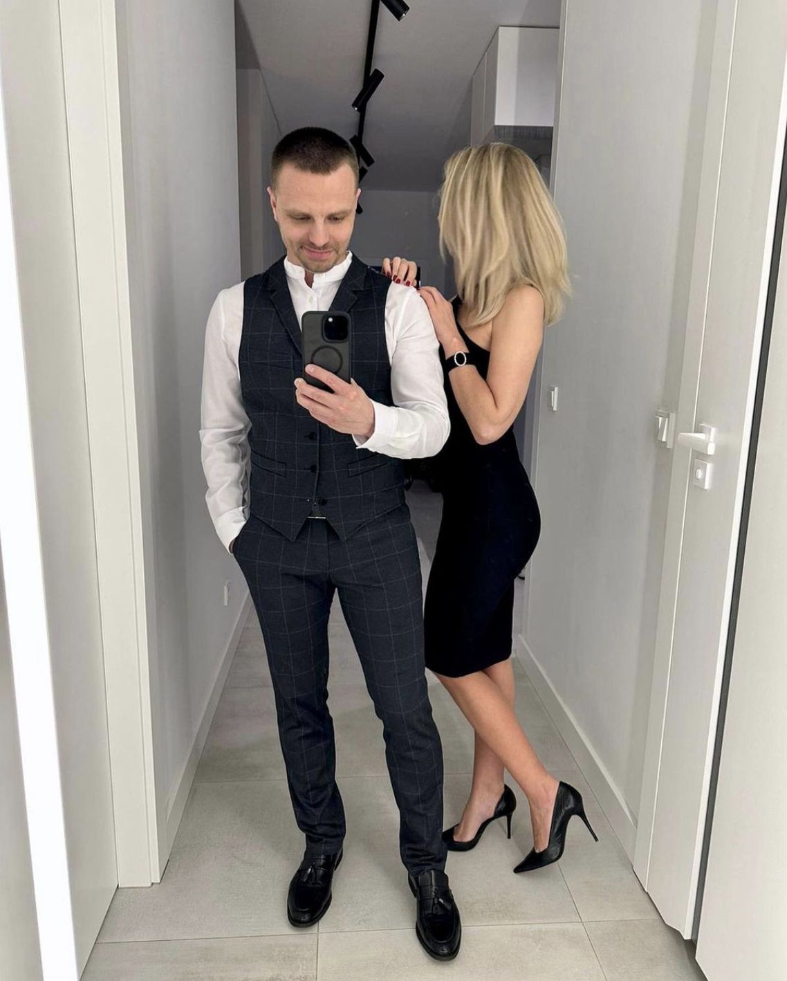 Marcin Hakiel i ukochana Dominika