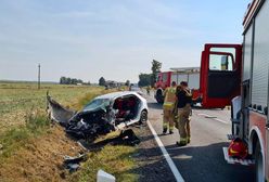 Zderzyły się cztery samochody. Na miejscu interweniował LPR