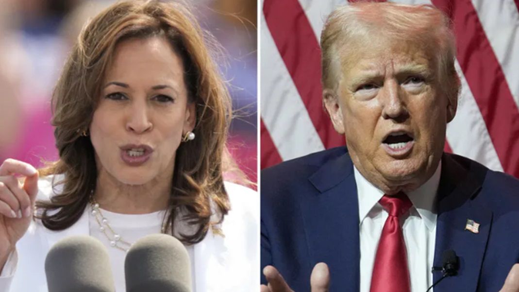 Zdjęcie okładkowe artykułu: East News / Charles Rex Arbogast / Na zdjęciu: Kamala Harris i Donald Trump