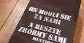 Wiersze na chodniku