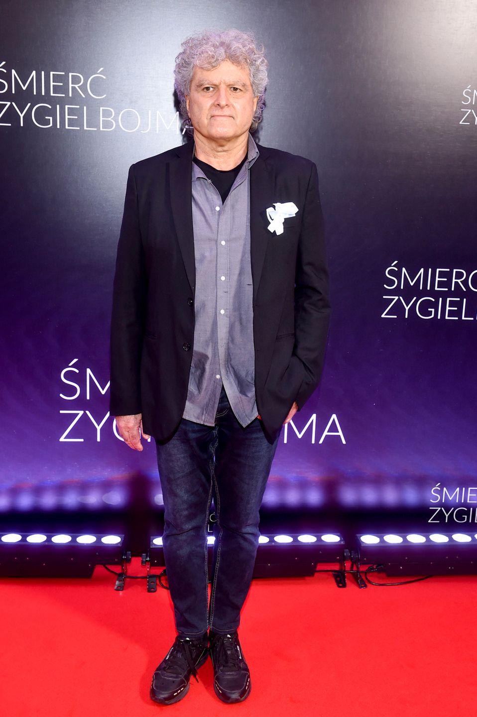 Ryszard Brylski - premiera filmu "Śmierć Zygielbojma"