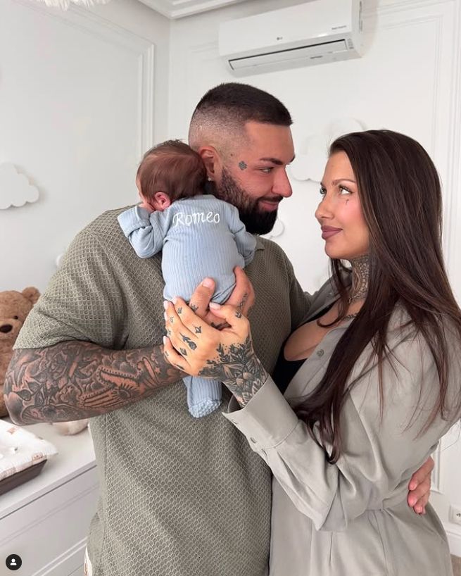 Deynn i Majewski z synem
