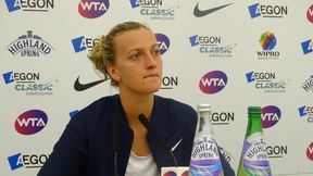 WTA Birmingham: Kvitova zdążyła przed deszczem. Radwańska i Linette muszą czekać