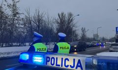 Karambol i nocny pościg. Osiem aut uszkodzonych