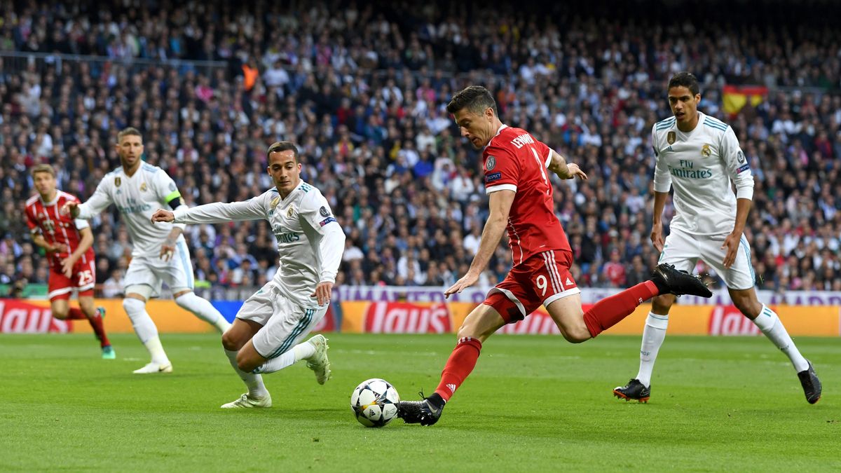 Zdjęcie okładkowe artykułu: Getty Images / David Ramos / Robert Lewandowski (Bayern Monachium) w akcji podczas meczu z Realem Madryt