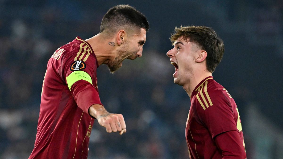 Getty Images / Luciano Rossi / Na zdjęciu:  Lorenzo Pellegrini i Nicola Zalewski