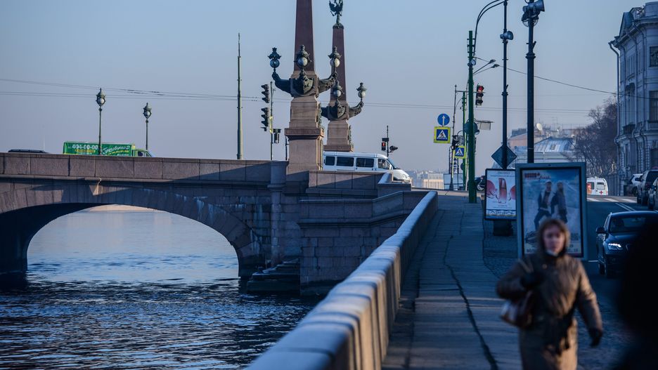 Sankt Petersburg położony w delcie Newy nad Zatoką Fińską