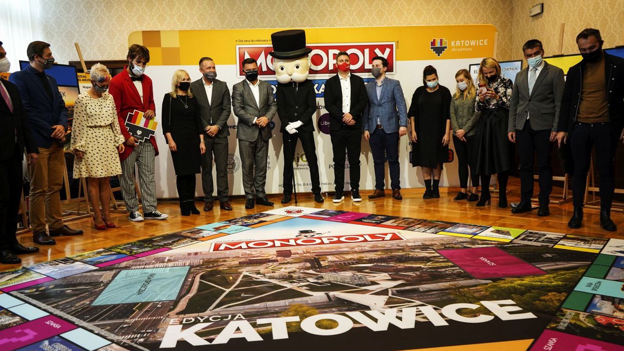 Monopoly Katowice. Kup sobie Fabrykę Porcelany albo Spodek