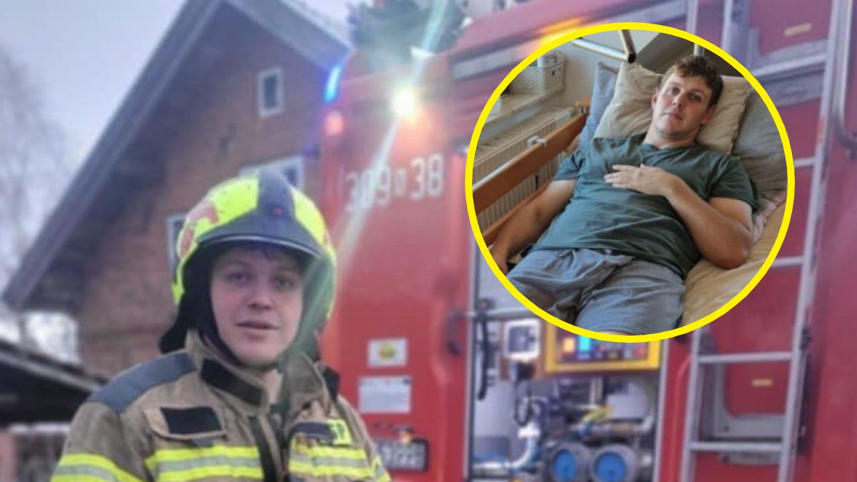 Strażak potrzebuje wsparcia finansowego