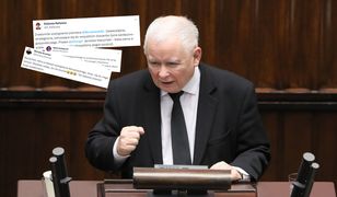 "Kabaret", "koniec PiS". Lawina krytyki po wystąpieniu Kaczyńskiego