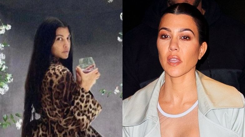 Kourtney Kardashian usunęła zdjęcie przez wpadkę z Photoshopem