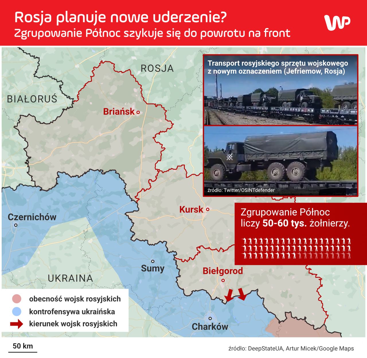 Czy Rosja szykuje uderzenie na północy Ukrainy?