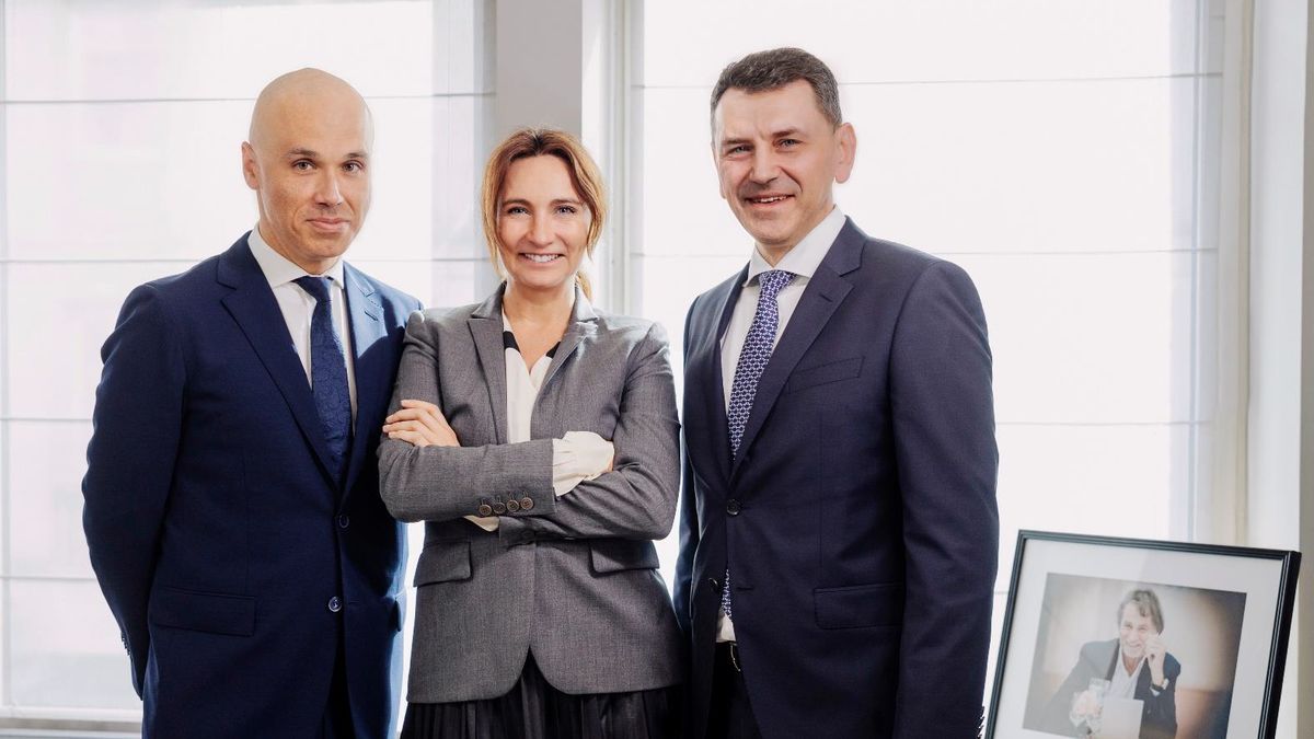 Andrzej Wojciechowski, Dominika Kulczyk i Jerzy Zań 