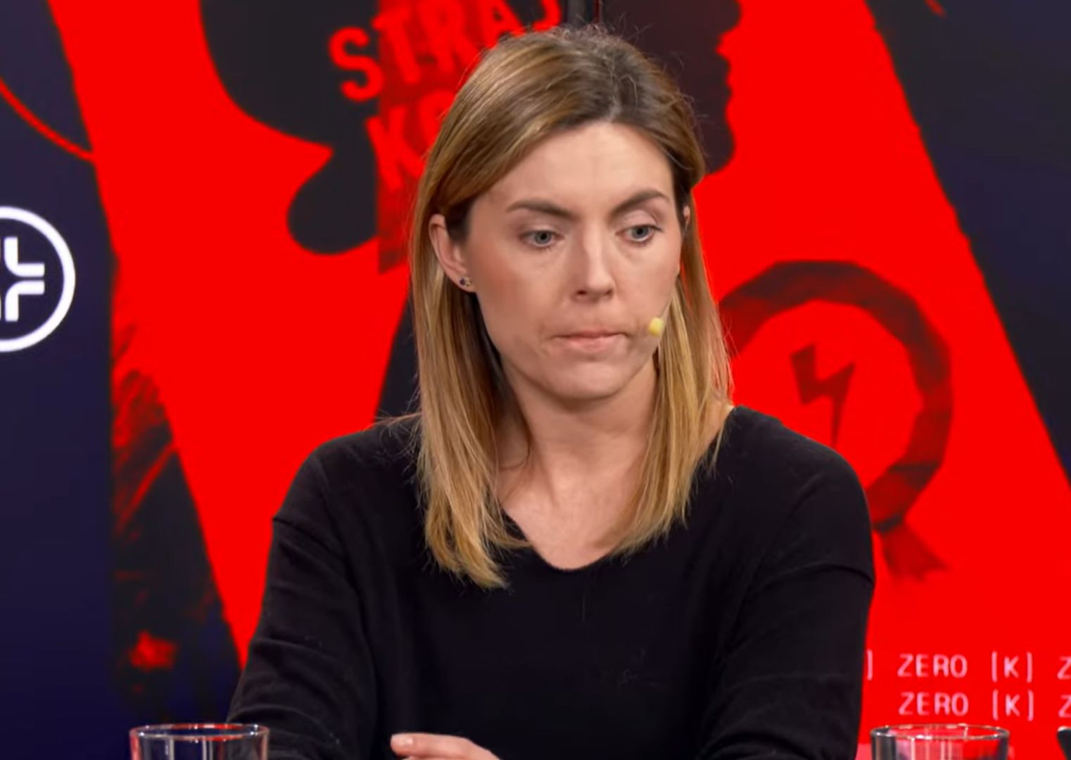 Dr Anna Orawiec podczas debaty na temat prawa do aborcji w Kanale Zero