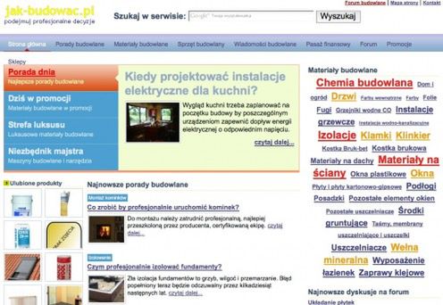 Jak-budować.pl - praktyczne porady dla osób budujących i remontujących