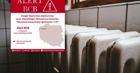 Awaria ciepłownicza w Szczecinie. Ogrzewanie wróci dopiero w sobotę