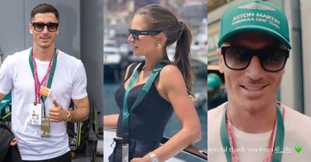 Anna i Robert Lewandowscy lansują się na wyścigu Formuły 1 w Monako (ZDJĘCIA)