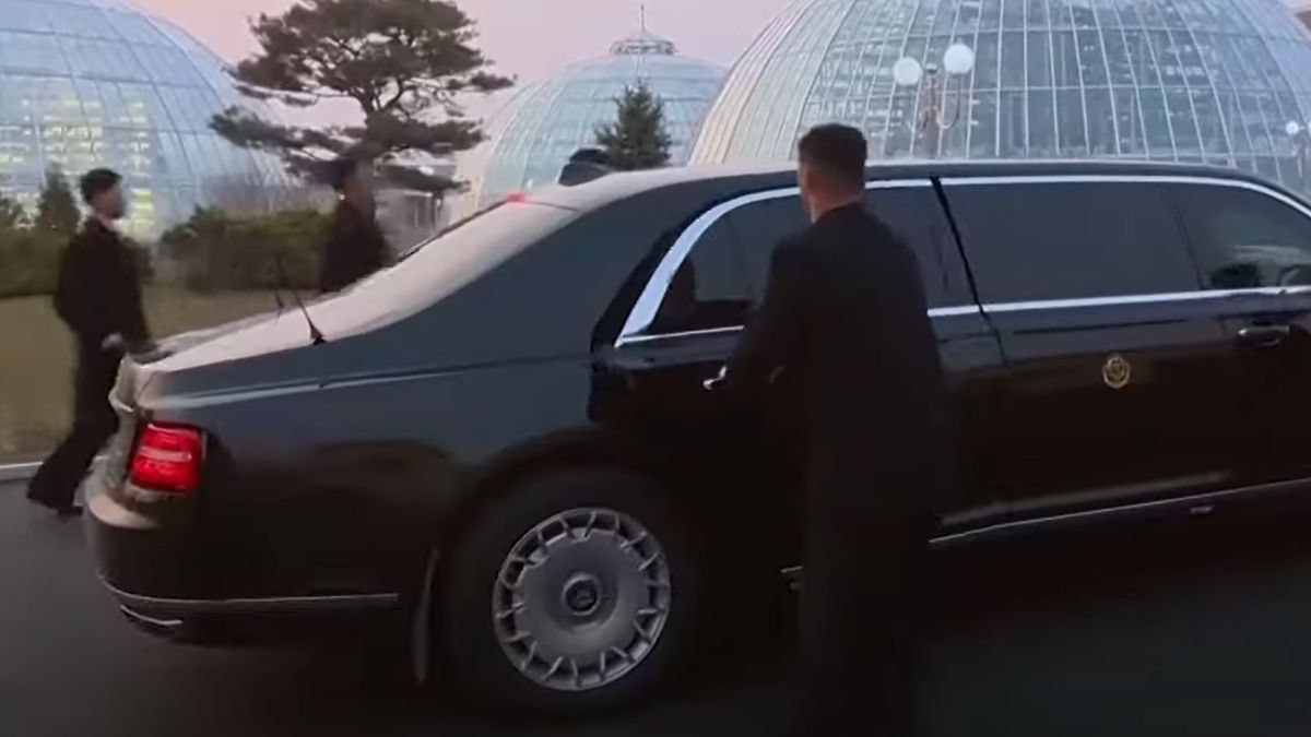 Nowa limuzyna Kim Dzong Una