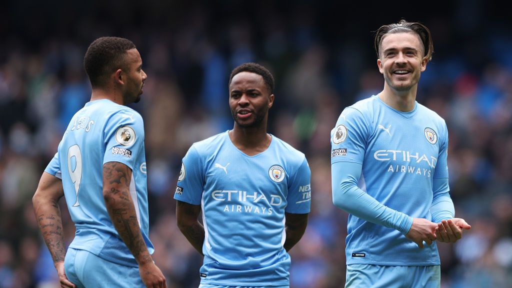Zdjęcie okładkowe artykułu: Getty Images / Matt McNulty - Manchester City/ / Na zdjęciu: Gabriel Jesus, Raheem Sterling i Jack Grealish