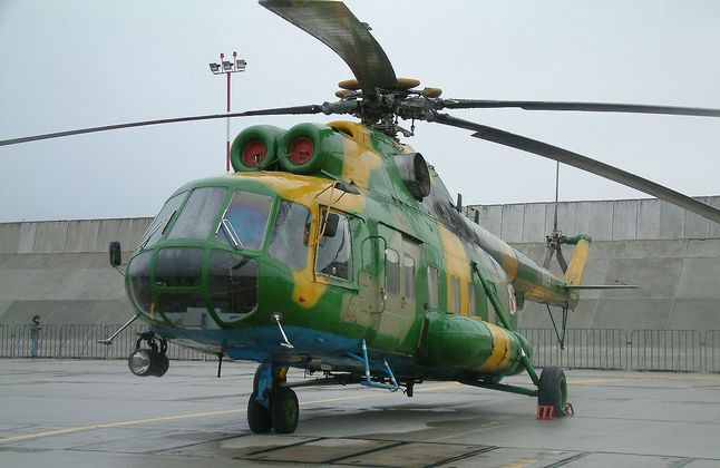 Śmigłowiec Mi-8 to odległy protoplasta Mi-24