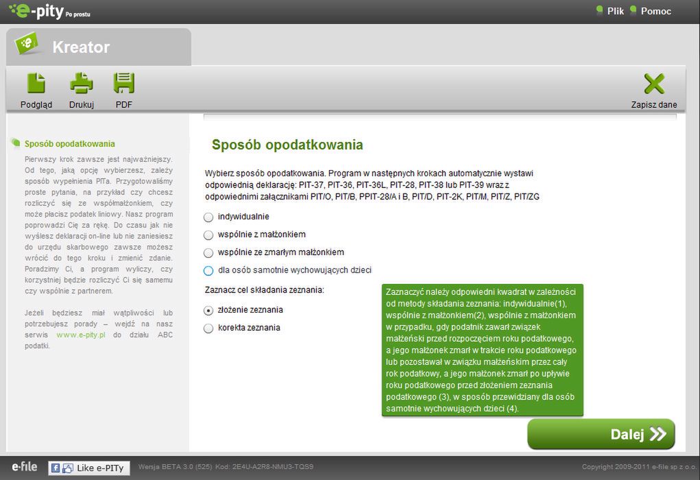 Proste e-pity na Mac OS X 2