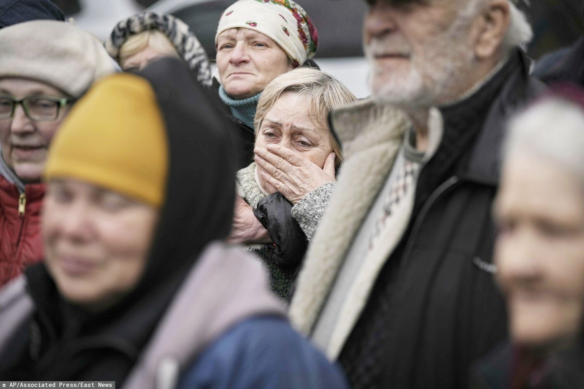 Wojna w Ukrainie - masakra cywilów w Buczy
