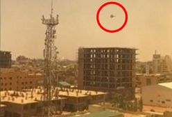Zamach stanu w Sudanie. Moment ataku z myśliwca