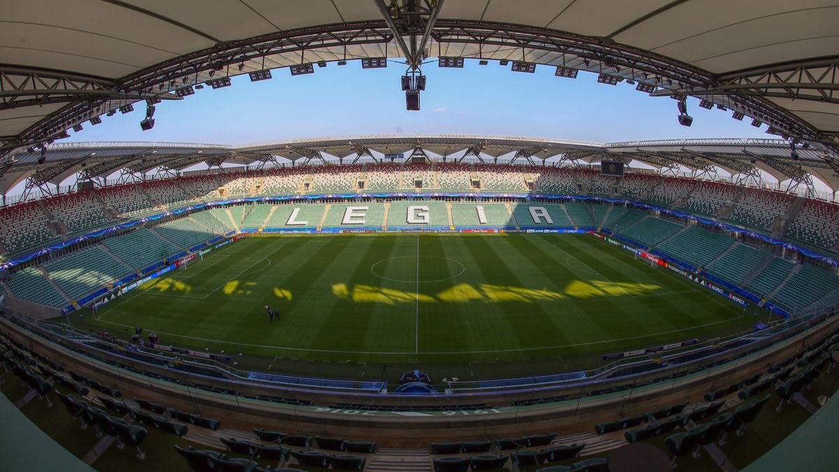 Newspix / PIOTR KUCZA/NEWSPIX.PL / Na zdjęciu: stadion Legii Warszawa