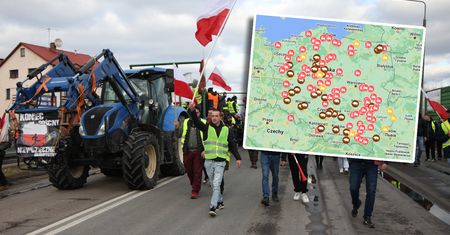 Rolnicy zablokują drogi 20 lutego. Pełna lista blokad [MAPA]
