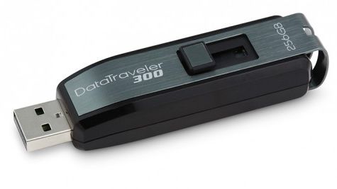 256 GB na jednym Kingstonie DataTraveler 300 1