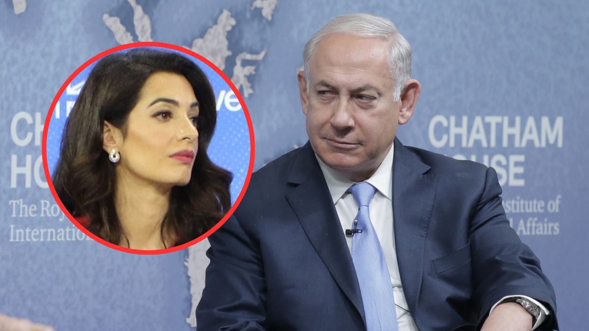 Amal Clooney pozytywnie zaopiniowała wniosek o nakaz aresztowania dla premiera Izraela