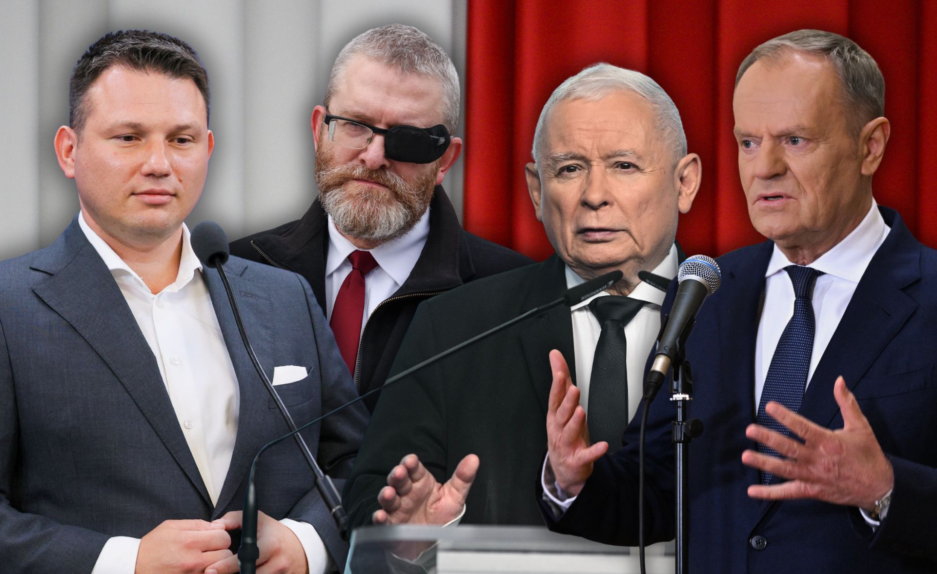 wiadomości,aktualności,WP Wiadomości Nowy sondaż partyjny. Najwięcej zyskują Braun i Razem