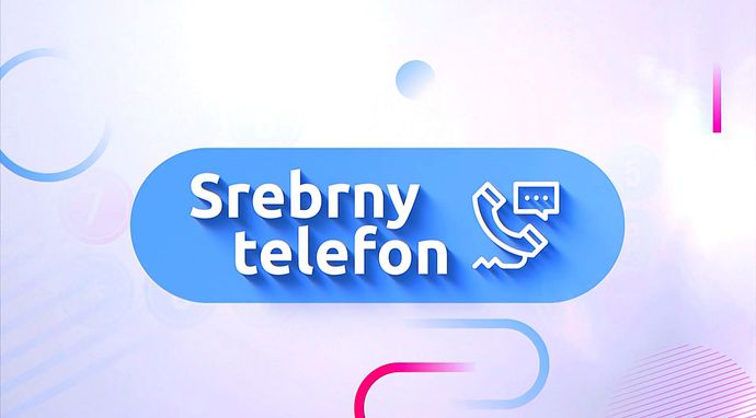 Srebrny telefon