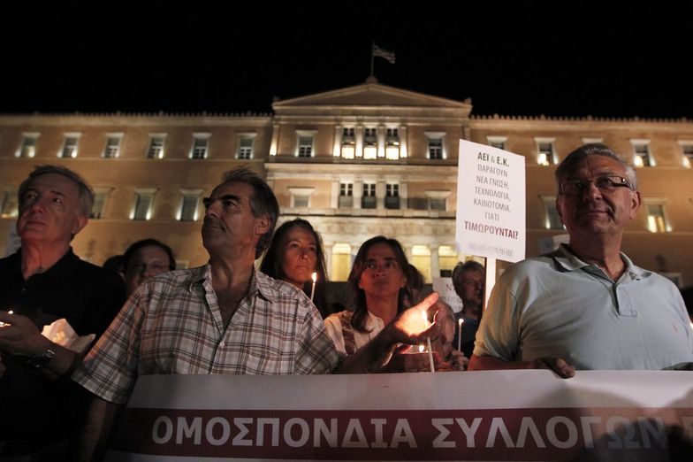Kryzys w Grecji. Strajkują nauczyciele
