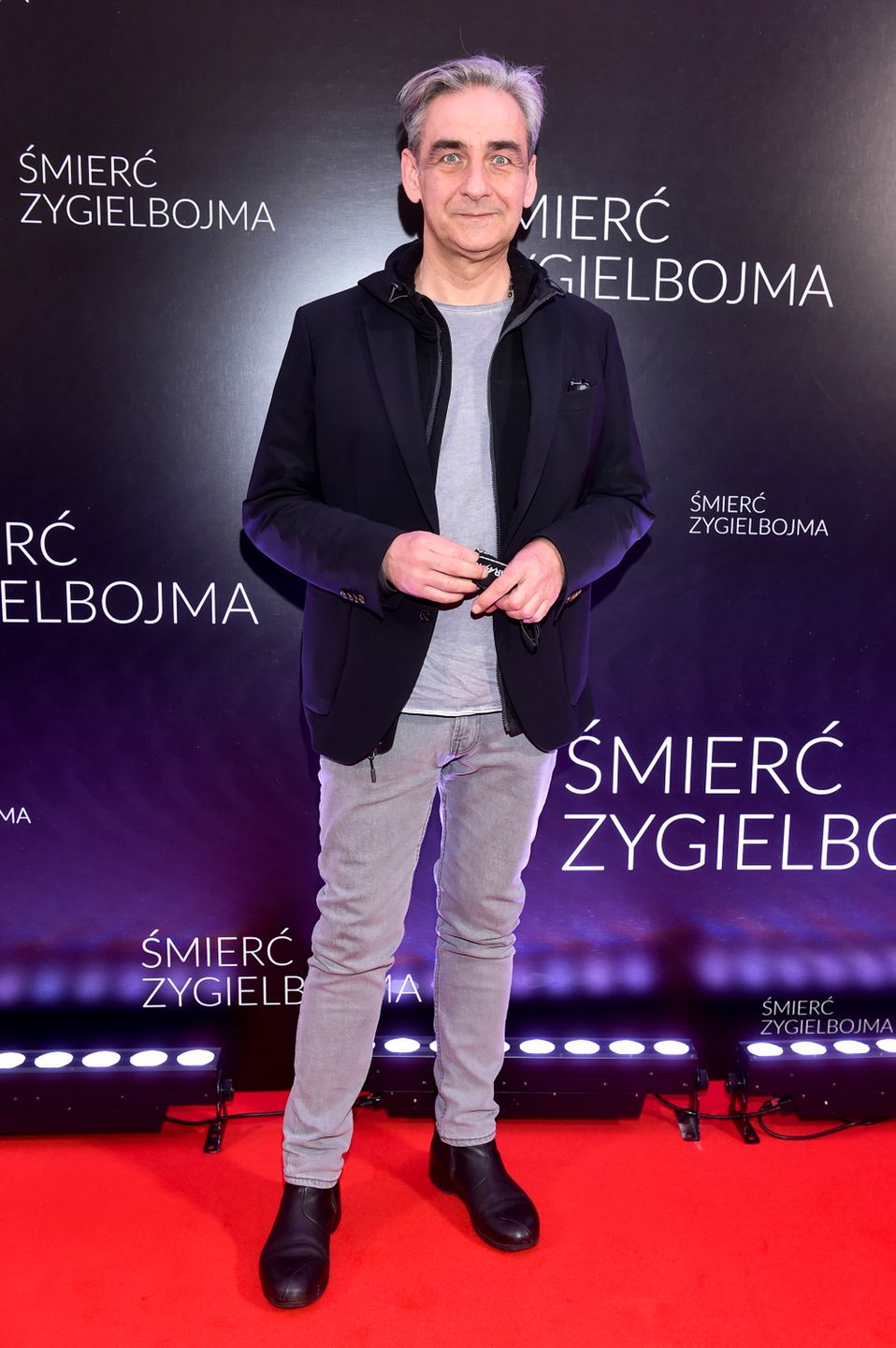 Robert Gonera - premiera filmu "Śmierć Zygielbojma"