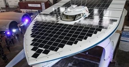 Największa na świecie solarna łódź