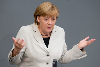 Angela Merkel wzywa muzułmańskich demonstrantów. "Opamiętajcie się!"