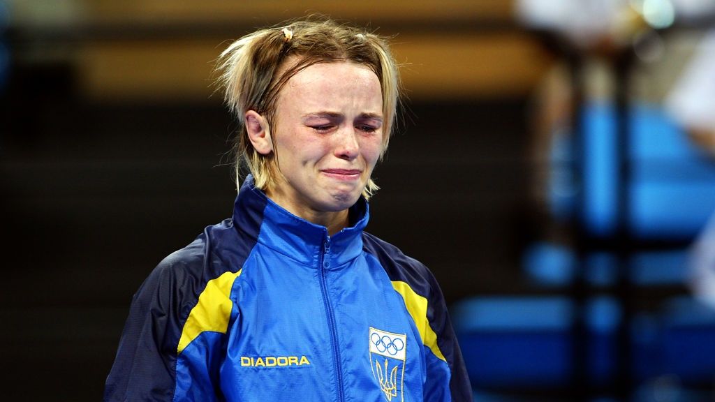 Iryna Merłeni 2004 Ateny