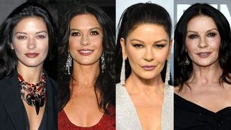 "Zbotoksowana" Catherine Zeta-Jones zaskoczyła wyglądem na gali Złotych Globów. Zobaczcie, jak zmieniała się przez lata (ZDJĘCIA)