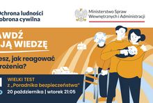 "Wielki test z Poradnika Bezpieczeństwa"