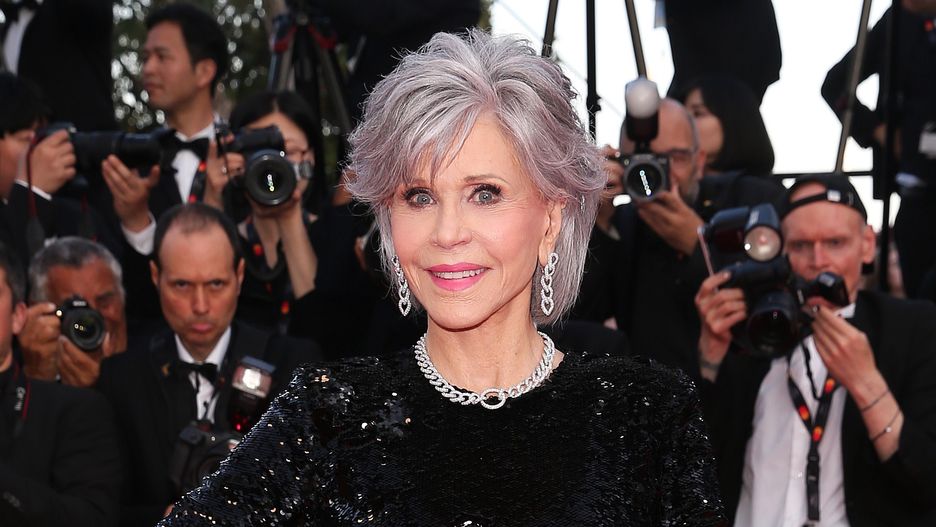 Jane Fonda na ceremonii zamknięcia w Cannes